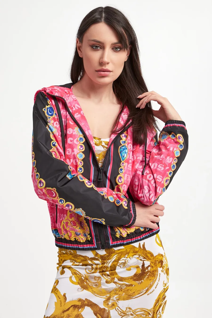 obrazek 1 Kurtka damska z kapturem VERSACE JEANS COUTURE Versace Jeans Couture