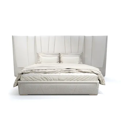 Zdjęcie Gustowne włoskie łóżko w styl modernistycznym - do sypialni