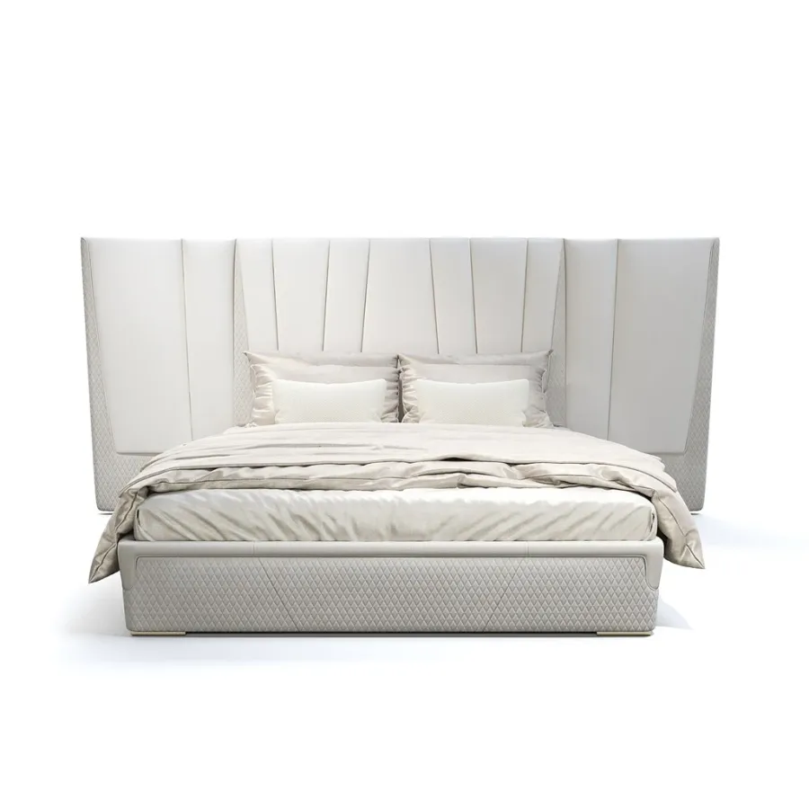 obrazek 1 Gustowne włoskie łóżko w styl modernistycznym - do sypialni