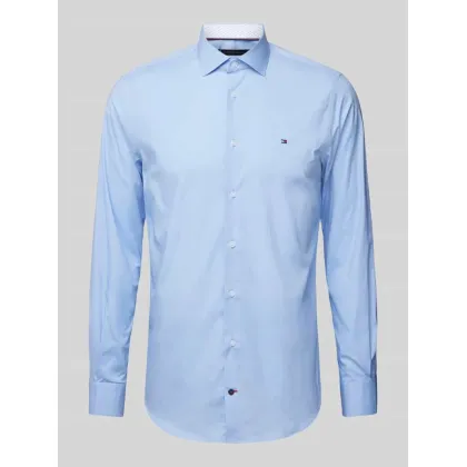 Zdjęcie Koszula biznesowa o kroju slim fit z listwą guzikową