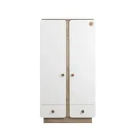 Zdjęcie Stylowa szafa w kolorystyce drzewa i bieli do pokoju dziecka - Cilek