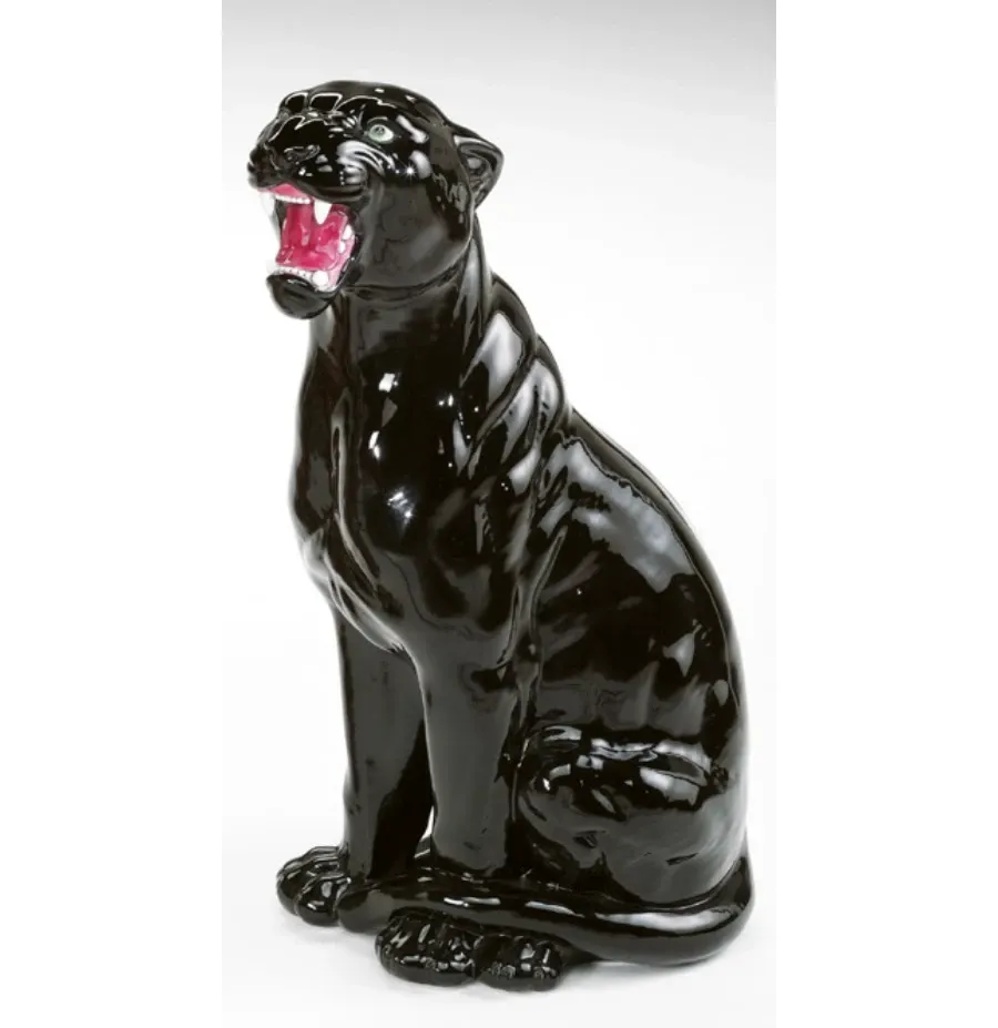 obrazek 1 Wyjątkowa figura czarnej pantery - Il Gattopardo