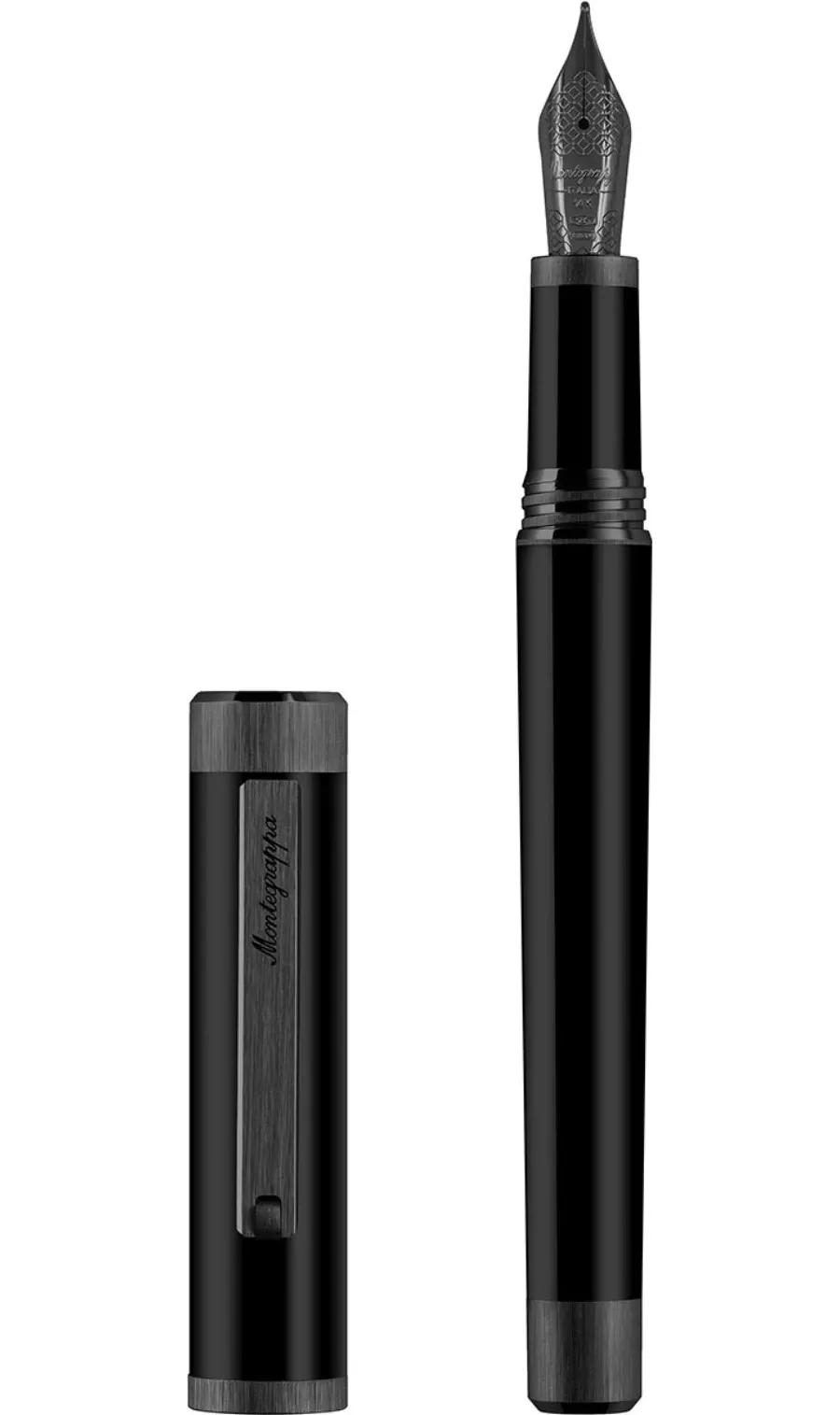 obrazek 1 Ekskluzywne pióro wieczne Ruten Ultra Black, stalówka 14K