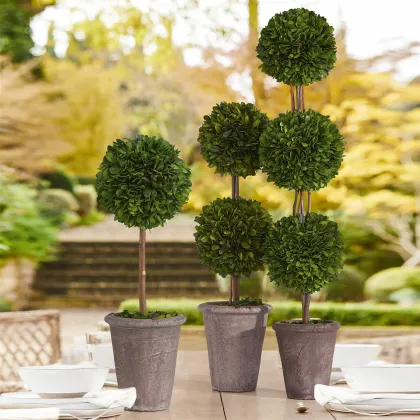 Zdjęcie Drzewko dekoracyjne, zestaw 3 szt. Dunjes