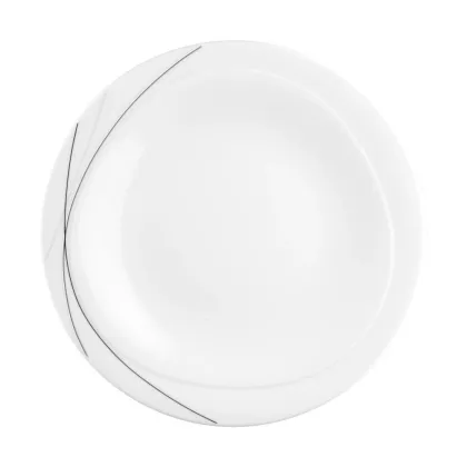 Zdjęcie Porcelanowy okrągły talerz śniadaniowy 23 cm - Seltmann Weiden