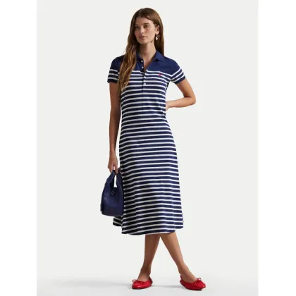 Zdjęcie Polo Ralph Lauren Sukienka codzienna 211959122001 Granatowy Regular Fit