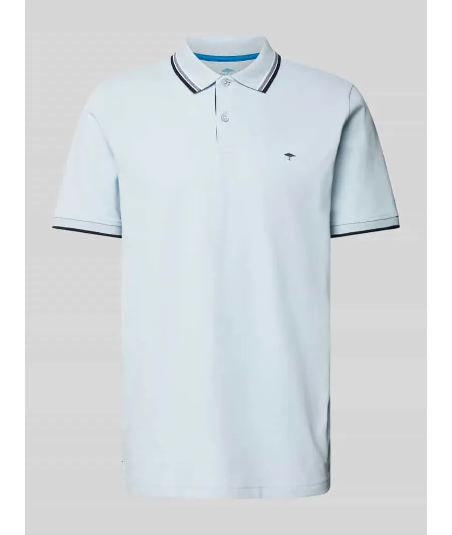 obrazek 1 Koszulka polo o kroju regular fit z paskami w kontrastowym kolorze