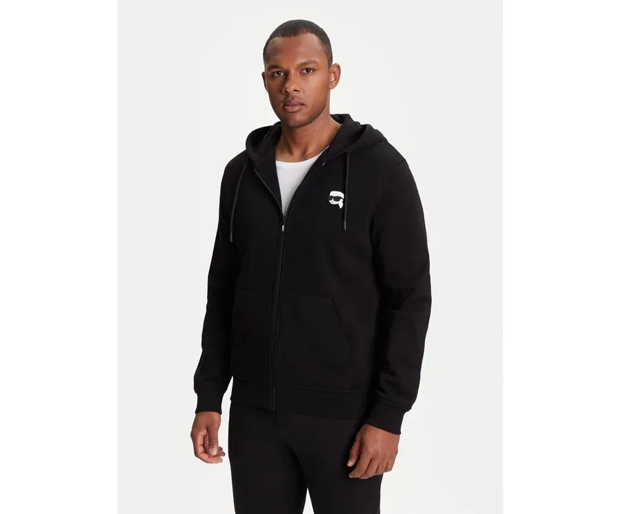 obrazek 1 KARL LAGERFELD Bluza 705040 553910 Czarny Regular Fit