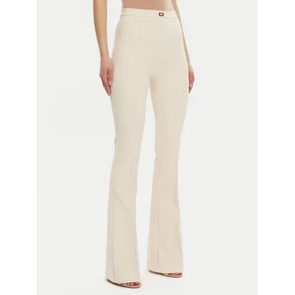 Zdjęcie Elisabetta Franchi Spodnie outdoor 8053686307125 Biały Regular Fit