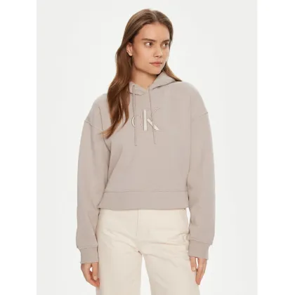 Zdjęcie Calvin Klein Jeans Bluza J20J224718 Szary Relaxed Fit