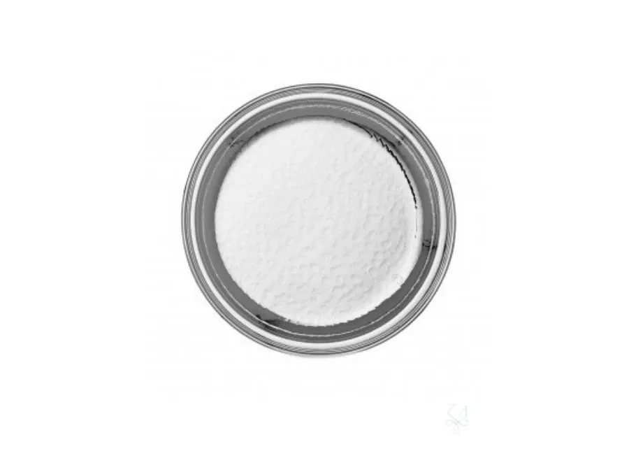 obrazek 1 Elegancka okrągła podstawka pod chleb ze srebra - Zaramella Argenti