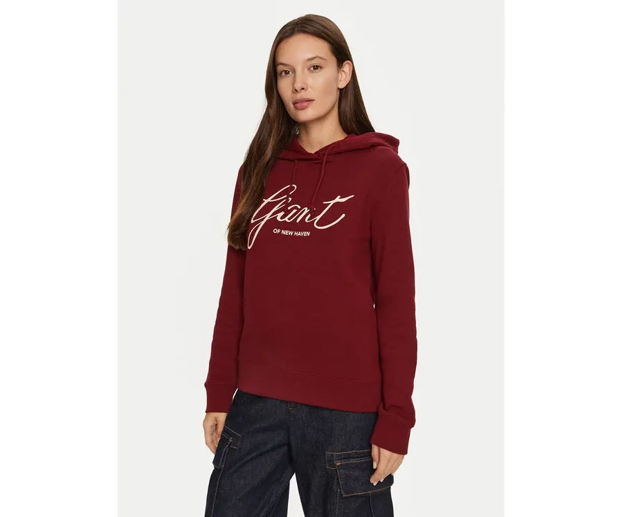 obrazek 1 Gant Bluza 4201252 Czerwony Regular Fit