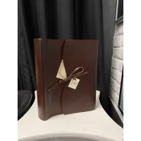 Picture Beautiful leather photo album - 60 sheets