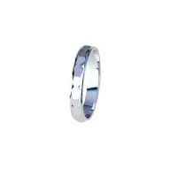 Picture A unique wedding ring made of white gold