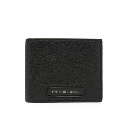 Zdjęcie Tommy Hilfiger Duży Portfel Męski Th Monogram Cc And Coin AM0AM13252 Czarny