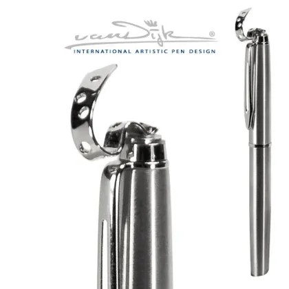 Zdjęcie Ekskluzywny posrebrzany długopis