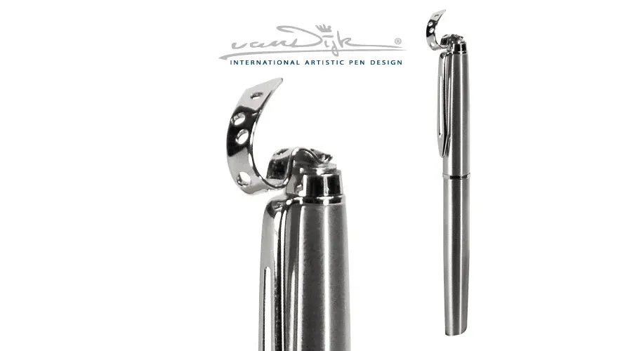 obrazek 1 Ekskluzywny posrebrzany długopis 