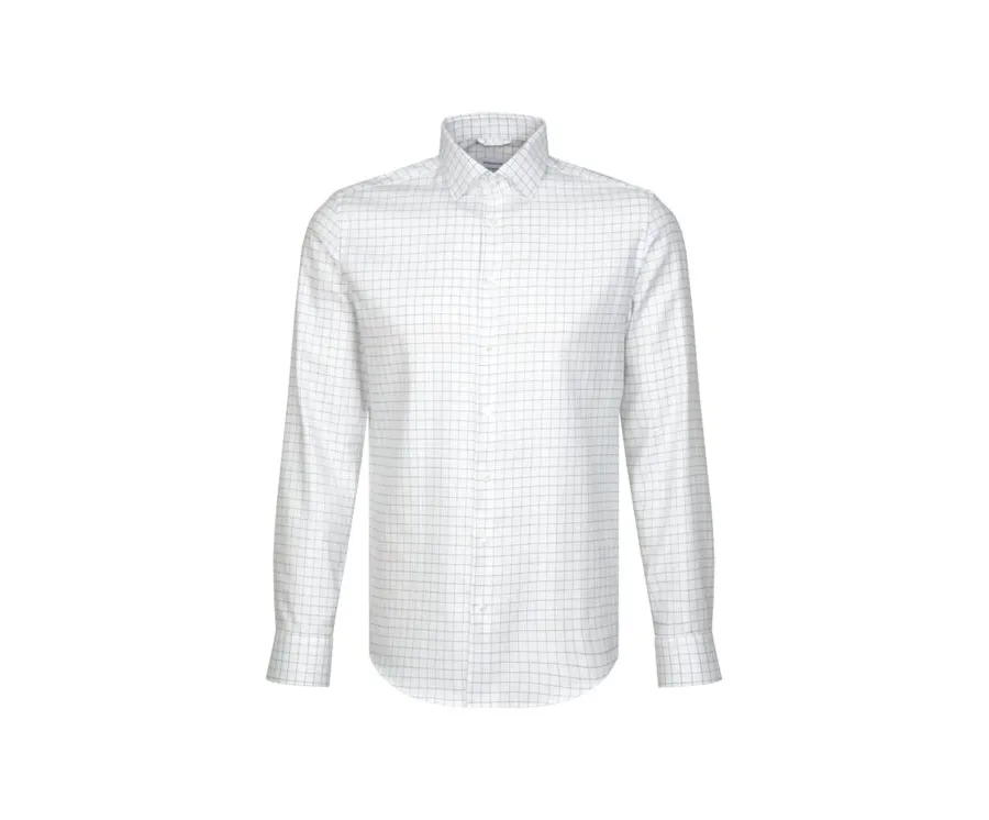 obrazek 1 Seidensticker Koszula 01.642600 Biały Slim Fit