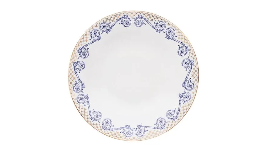 obrazek 1 Uroczy porcelanowy talerzyk na chleb lub masło