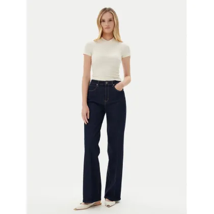 Zdjęcie Guess T-Shirt O5GP04 KCDA2 Écru Slim Fit