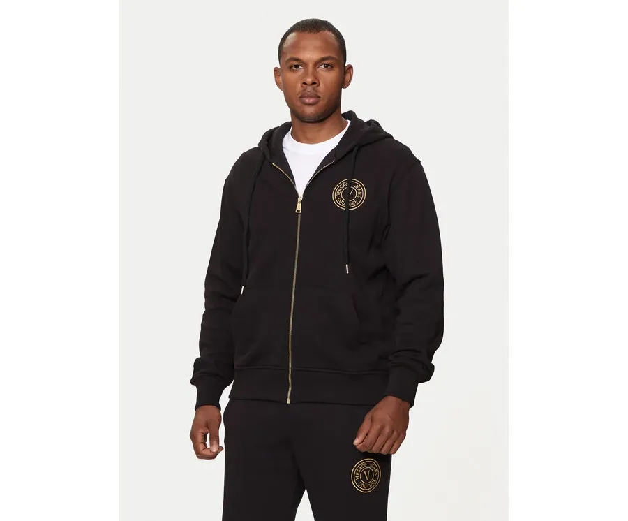 obrazek 1 Versace Jeans Couture Bluza 76GAIT02 Czarny Regular Fit