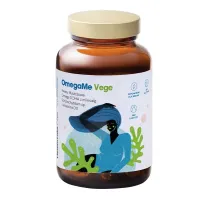 Zdjęcie Health Labs Care OmegaMe Vege Kwasy tłuszczowe omega-3 DHA z alg morskich z witaminą D3 Kapsułki