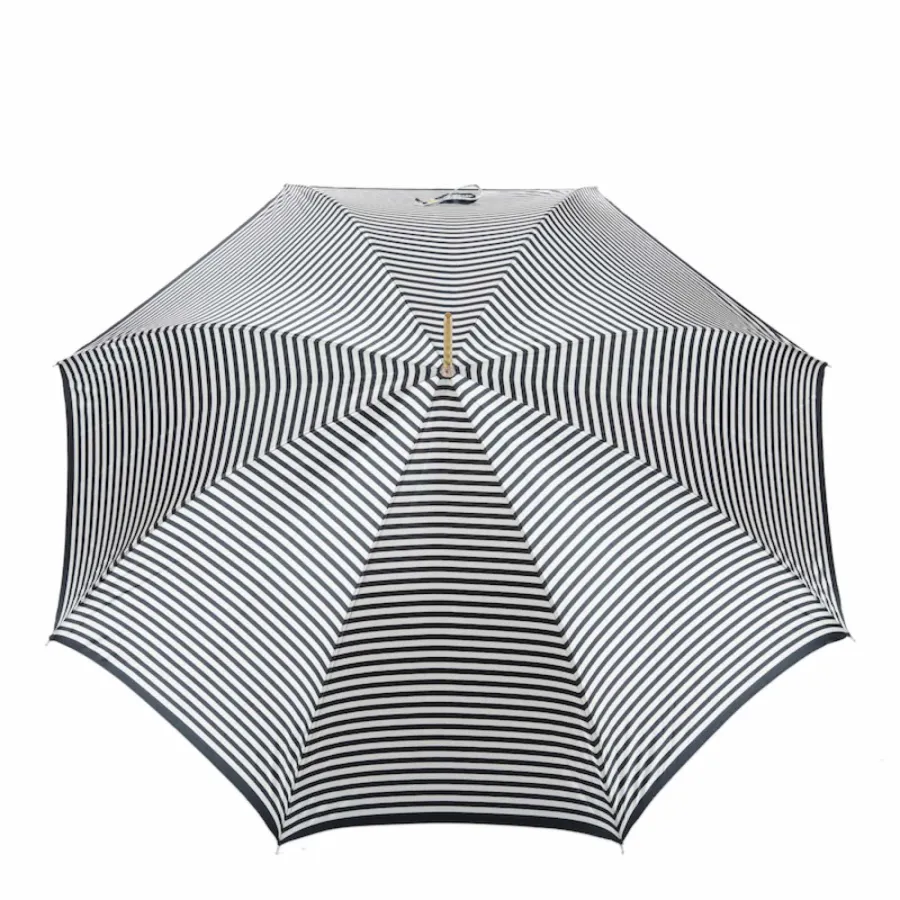 obrazek 5 Piękny stylowy parasol damski w drobne paski – Pasotti
