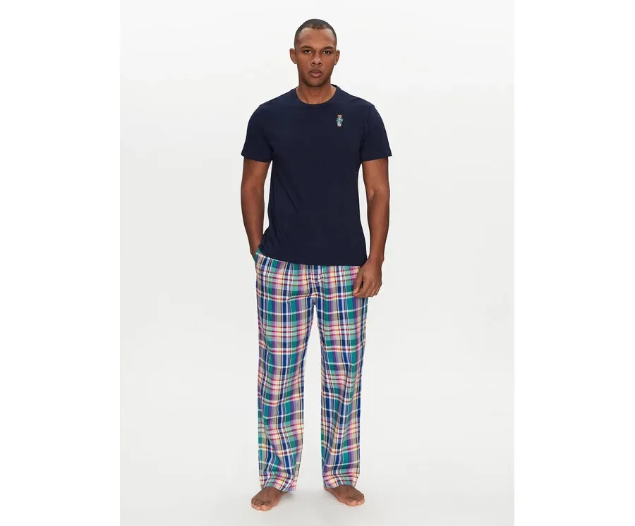 obrazek 1 Polo Ralph Lauren Piżama 714931645005 Granatowy Regular Fit
