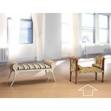 Zdjęcie Antyczna luksusowa ławka do salonu - Morello Gianpaolo