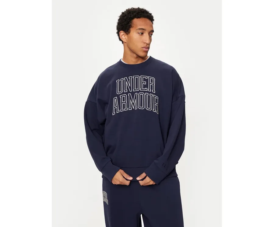 obrazek 1 Under Armour Bluza UA Icon 1386548 Granatowy Loose Fit