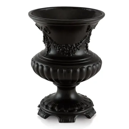 Picture Stylish black ceramic vase – Ahura