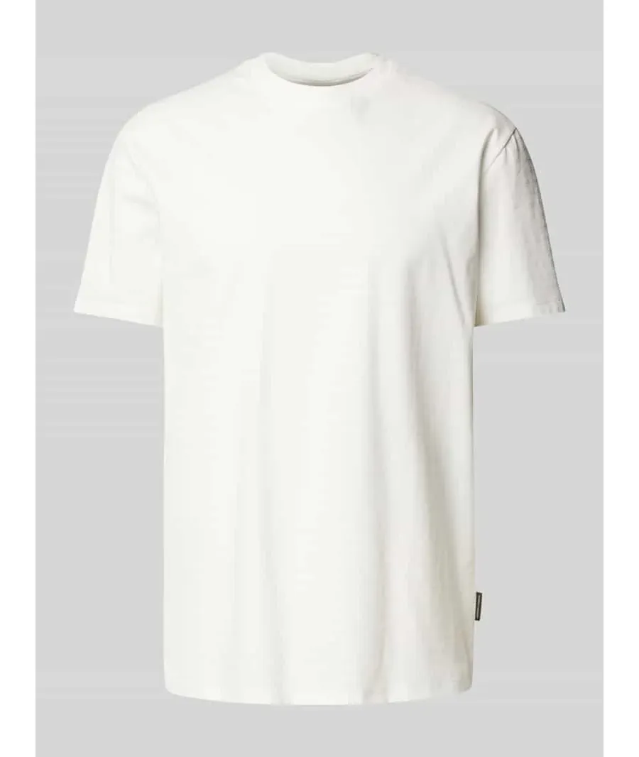 obrazek 1 T-shirt z detalem z logo