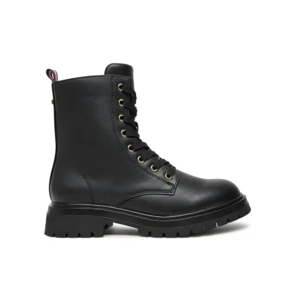 Zdjęcie Tommy Hilfiger Trapery Lace-Up Bootie T3A5-33569-1351 S Czarny