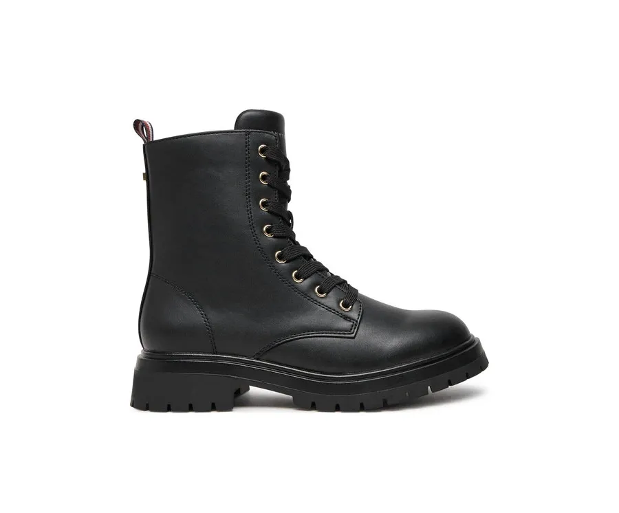 obrazek 1 Tommy Hilfiger Trapery Lace-Up Bootie T3A5-33569-1351 S Czarny