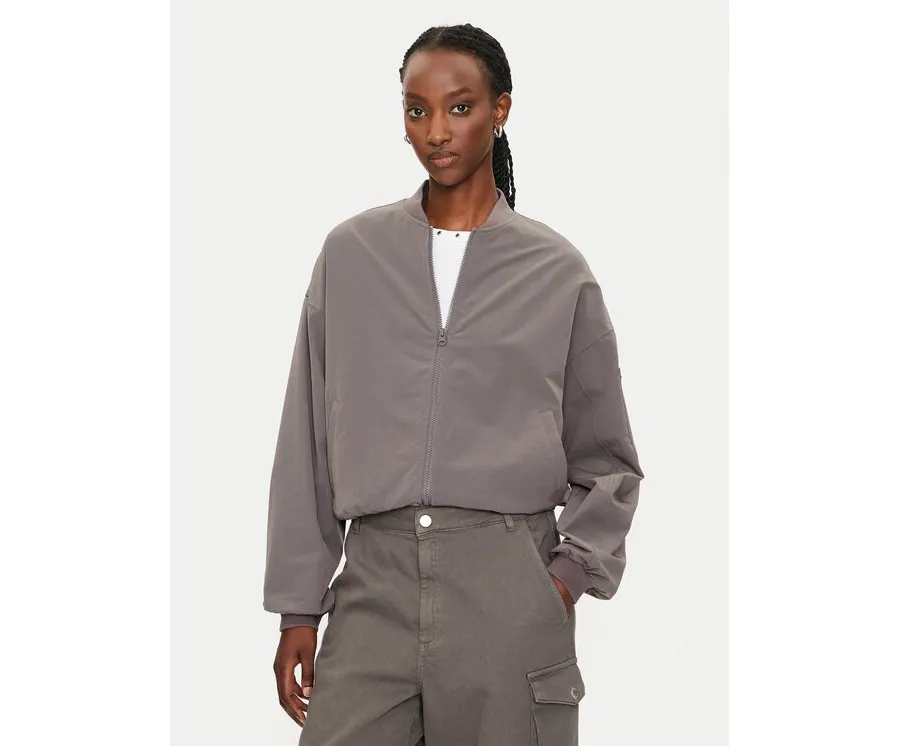 obrazek 1 Noisy May Kurtka bomber Kirby 27028805 Szary Regular Fit