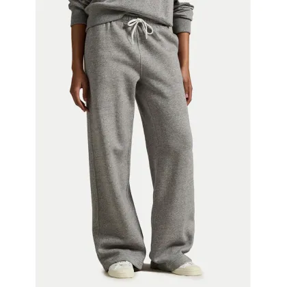 Zdjęcie Polo Ralph Lauren Spodnie dresowe 211977959004 Szary Wide Leg