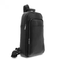 Zdjęcie Skórzany męski plecak na jedno ramię - Giudi