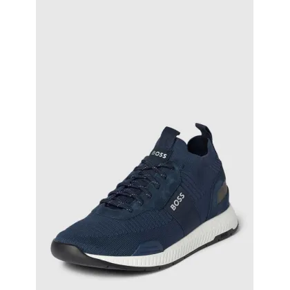 Zdjęcie Sneakersy z detalami z logo model ‘Titanium_Runn’