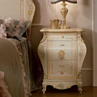 Picture Luxurious Italian baroque style bedside table for the bedroom