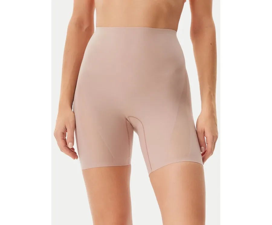 obrazek 1 Calvin Klein Underwear Bielizna modelująca dolna Stay Put Mesh LV00QF8168 Beżowy