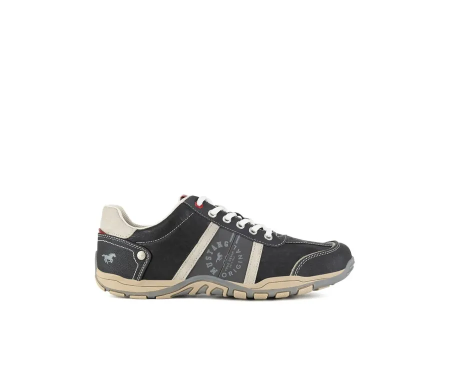 obrazek 1 Mustang Sneakersy 4027-313-200 Szary