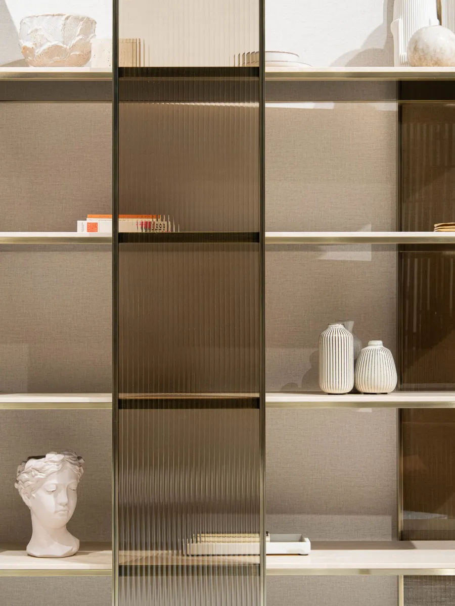 obrazek 14 Wyjątkowa biblioteczka w stylu modernistycznym do salonu lub gabinetu - prosto z Włoch