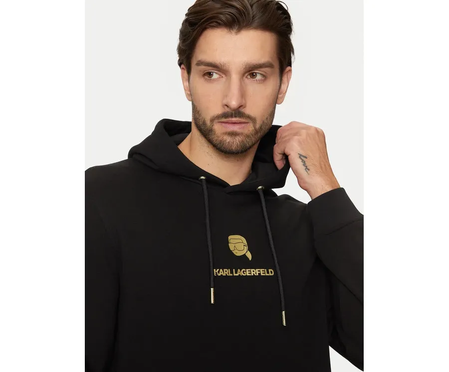 obrazek 1 KARL LAGERFELD Bluza 705460 551900 Czarny Regular Fit