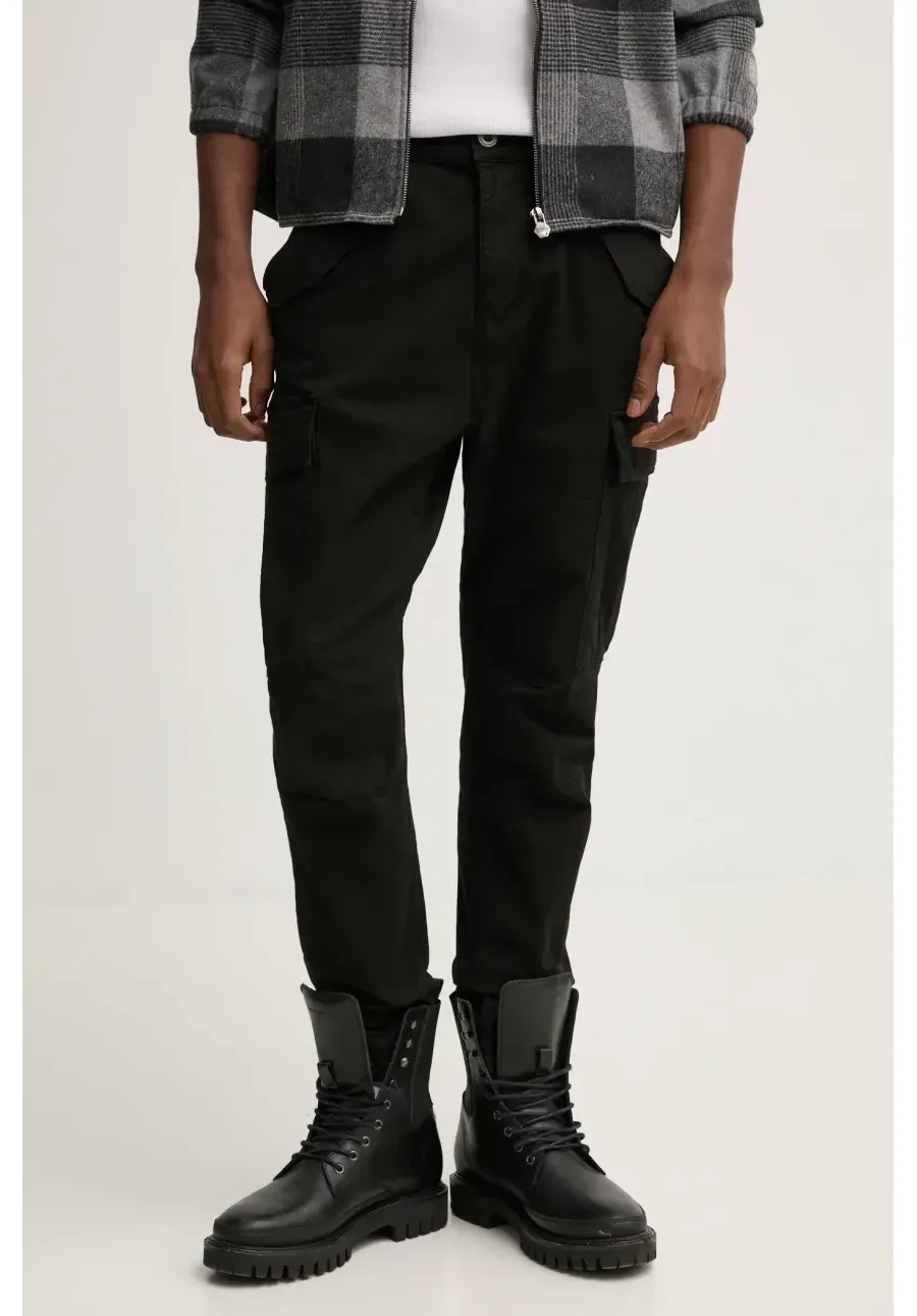 obrazek 1 Alpha Industries spodnie bawełniane Airman Pant kolor czarny 188201.03