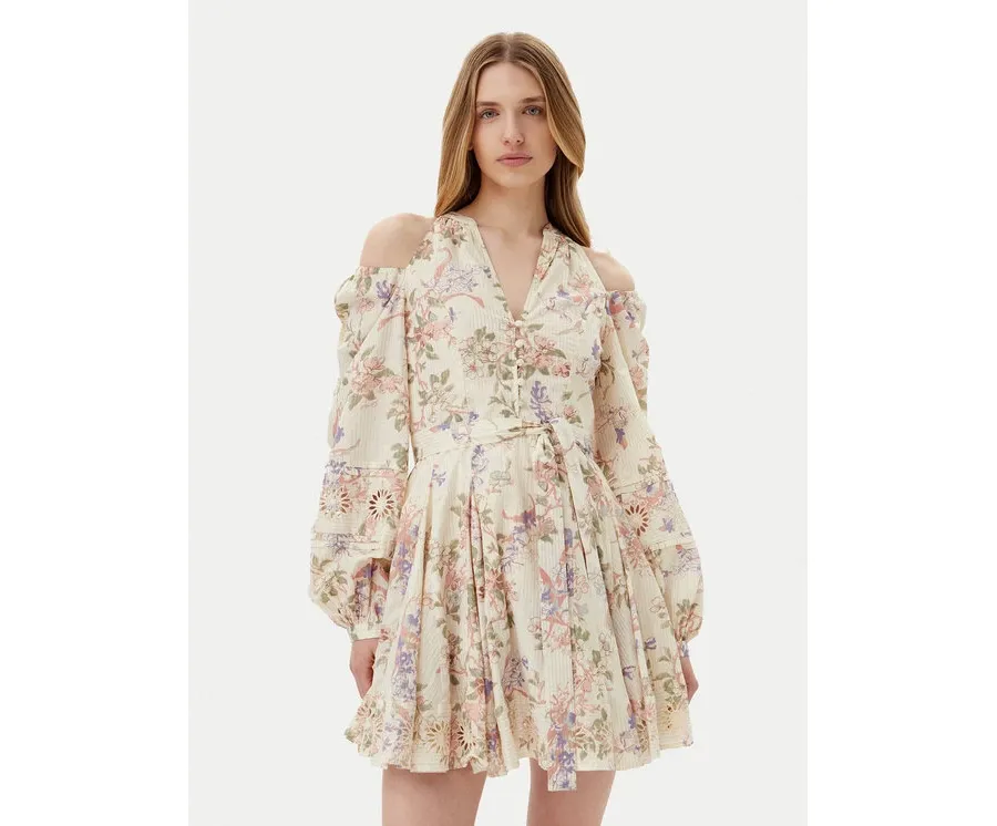 obrazek 1 TWINSET Sukienka letnia 251TT2154 Kolorowy Loose Fit