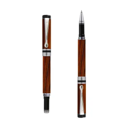 Picture Luxurious cocobolo wood pen - Ipazia Cocobolo - M'Art