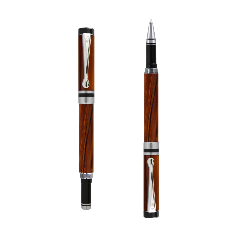 obrazek 1 Luksusowy długopis z drewna cocobolo - Ipazia Cocobolo - M'Art