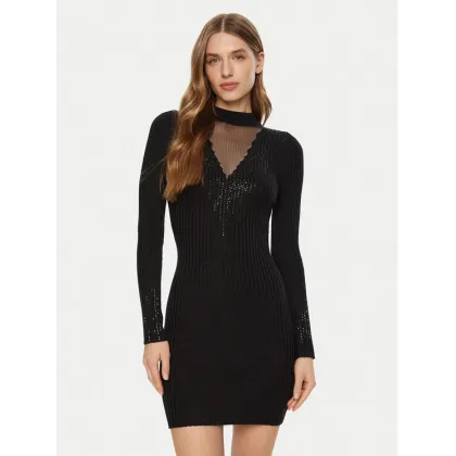 Zdjęcie Guess Sukienka codzienna W5RK14 Z2Y50 Czarny Regular Fit