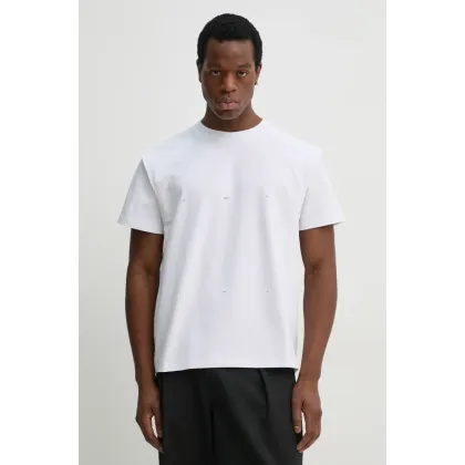 Zdjęcie Heliot Emil t-shirt męski kolor biały PRESS25_M_09_089_WHT02_CO