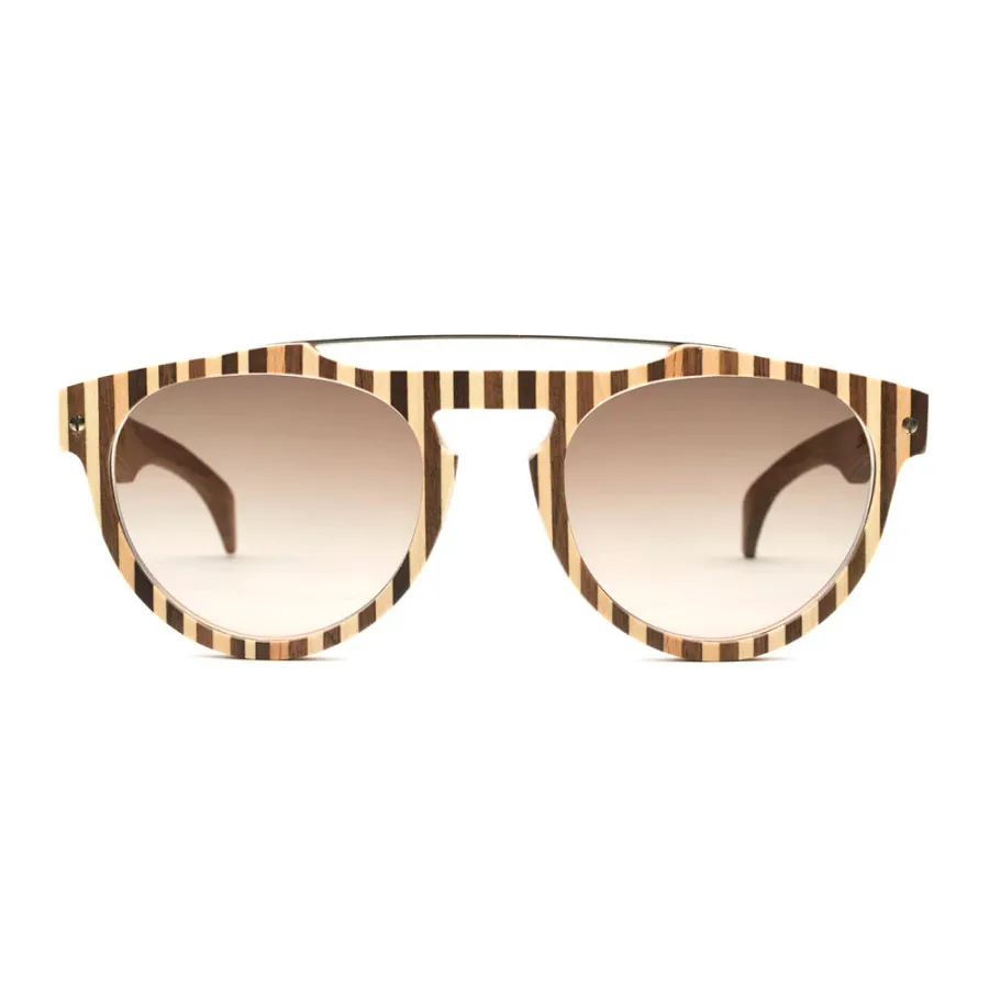 obrazek 1 Drewniane okulary w stylu lat 80-tych - Legno Light